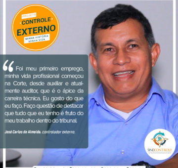 Servidor do TCE-RO há 35 anos, José Carlos de Almeida conta sua trajetória em entrevista: “gosto do que eu faço”, diz auditor