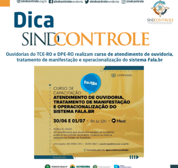 Ouvidorias do TCE-RO e DPE-RO realizam curso de atendimento de ouvidoria, tratamento de manifestação e operacionalização do sistema Fala.br