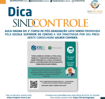 Aula Magna nesta quinta-feira abre 1ª Pós-Graduação em Auditoria do Setor Público ofertada pela ESCon