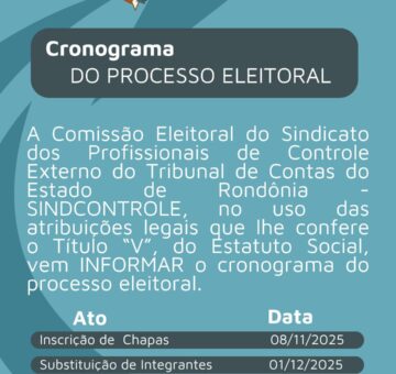 Inscrições abertas para o registro de chapas
